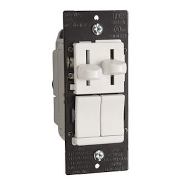 LED/CFL Dimmer/3-Speed Fan Control